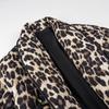 Winter Damen Festival Street Fashion Animal Print Revers Jacke