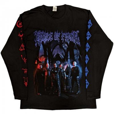 Cradle Of Filth Unisex Adult Existence Band Long-Sleeved T-Shirt