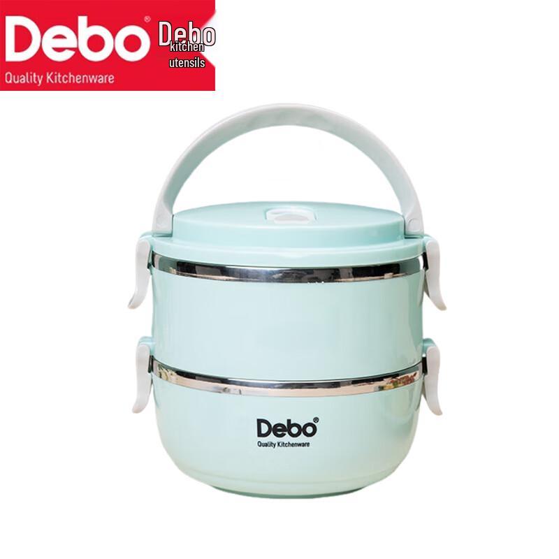

Debo 1.4L 2-Layer 304 Stainless Steel Insulated Lunch Box