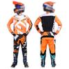 Set completo abbigliamento motocross per bambini Kit Maglia Pantaloni Youth bambino verde Moto nero 3 4 5 6 7 8 9 10 anni Tuta fuoristrada blu arancio Enduro cross ragazzo ragazza