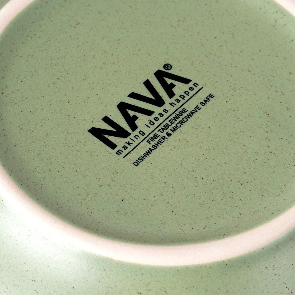 Small Dessert Plate for Cake, Desserts, Snacks, Green, 21 cm