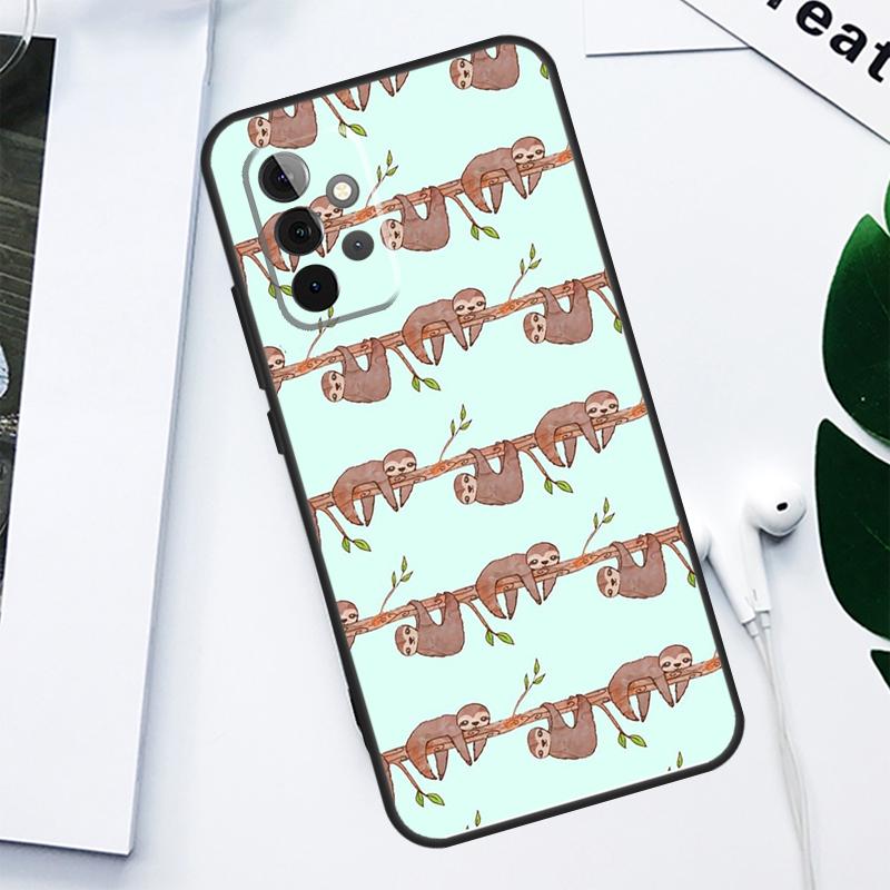 

Sloth Animal Cute For Samsung Galaxy A55 A54 A35 A15 A34 A14 A53 A33 A13 A05 A06 A16 A22 A32 A52 Phone Case Samsung A22 5G