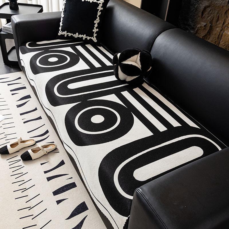 

Chenier Cushion Niche Light Luxury Modern Special-Shaped Four-Season Universal Seat Cushion Sofa Cover Cloth Towel Machine Washable 90*90cm