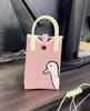 Korean Style Cute Heart Knitted Mini Crossbody & Shoulder Bag for Women