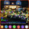 12Pack Solar Lights Waterproof  Upgraded Outdoor Solar Firefly Lights for Yard Patio Garden Decor Garden Lawn Landscape Lights