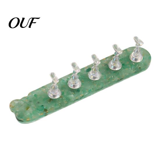 Press-on Nail Practice Stand Fake for Painting Nails, Holder with Magnetic Base, Manicure Art Display Home Salon