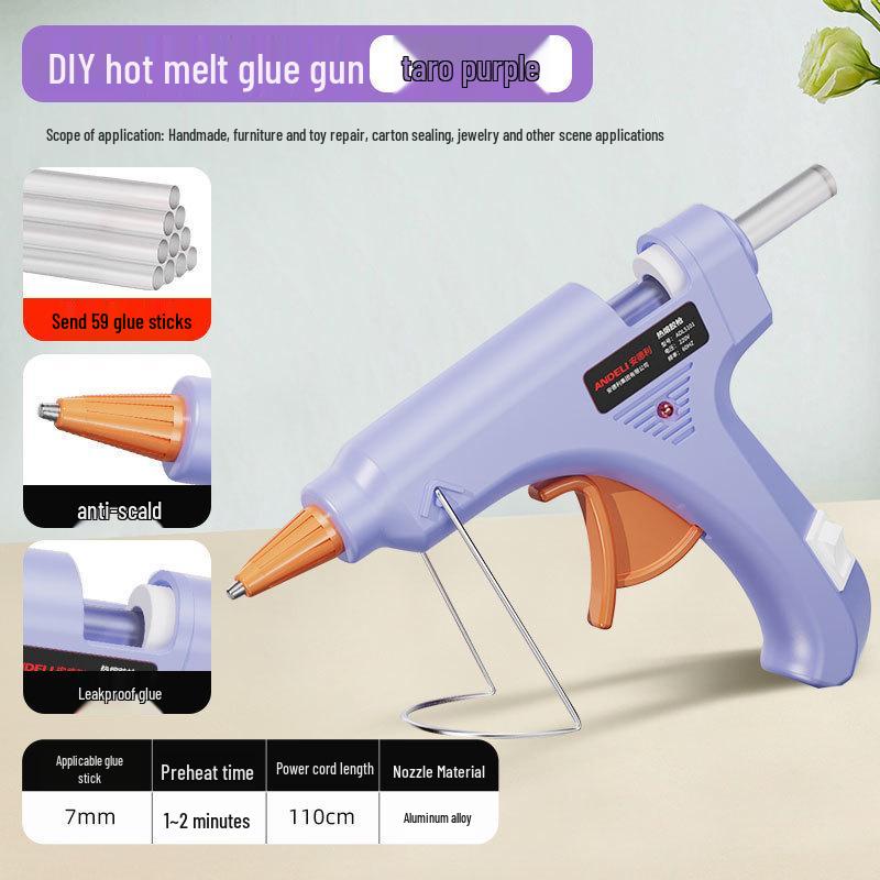 Kids' DIY Anti-Scald Multi-Function Hot Melt Glue Gun