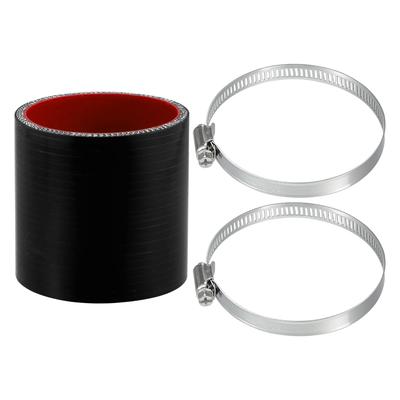 X AUTOHAUX Wąż Silikonowy Rura Silikonowa z Obejma Wąż Dolotowy Intercoolera Turbo