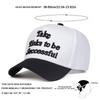 Unisex Take Risks To Be Successful Embroidery Baseball Caps Adjustable Casual Hats Spring and Autumn Outdoor Sunscreen Hat