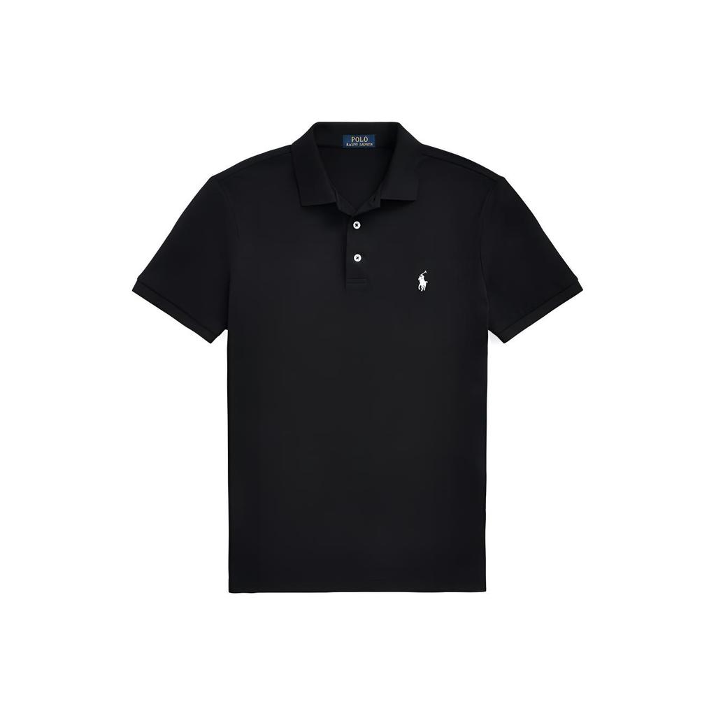 Polo Ralph Lauren FW24 Polo Shirt Men's Black MNPOKNI1N822990-001