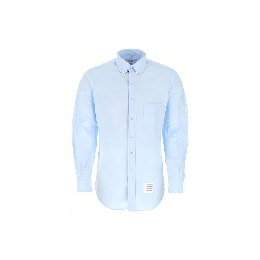 THOM BROWNE Rwb Detailed Long Sleeved Shirt MWL010E-03113-480