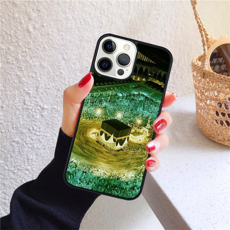 

Holy Mosque Makkah Phone Case for iPhone 17 Air 16 Coque 15 14 12 13 PLUS 11 PRO MAX Back Cover Fundas Shell iPhone 11pro max