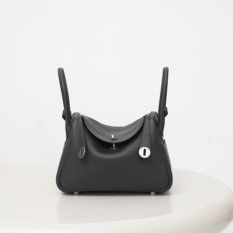 High-end semi-handmade wax thread tc top-grain cowhide doctor's bag for women, single-shoulder hand-held medicine case