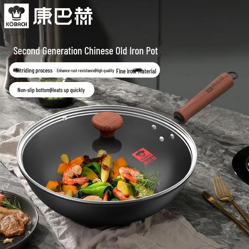 Kobach Second Generation Refined Iron Wok
