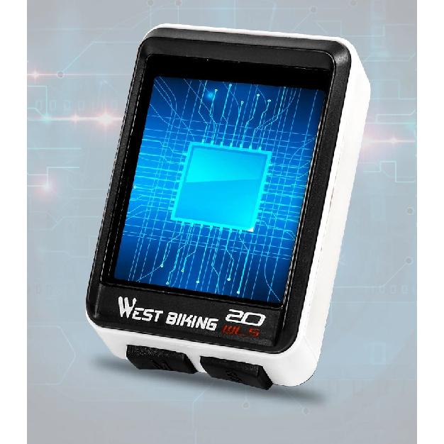 WEST BIKING Bicycle Wireless Computer MTB Road Bike Odometer Multifunction Cycling Stopwatch Speedometer Rainproof Bike Computer