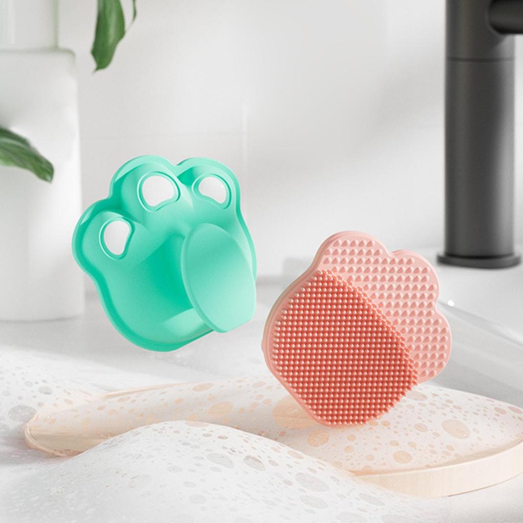 Silicone Baby Bath Head Massage Brushes Cartoon Hair Washing Brush Scalp Comb for Newborn Bath Brush Tool Washing Hair Tool