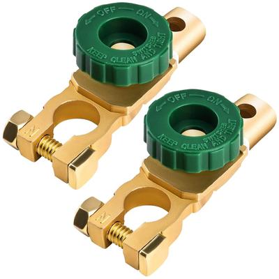 Zestaw zacisków odcinających 2 zaciski odcinające, wyłącznik odłączający, odcięcie, obrotowy