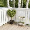 Heart Shape Plants, Artificial, Suitable For Easter Porch Decoration Outdoor Indoor