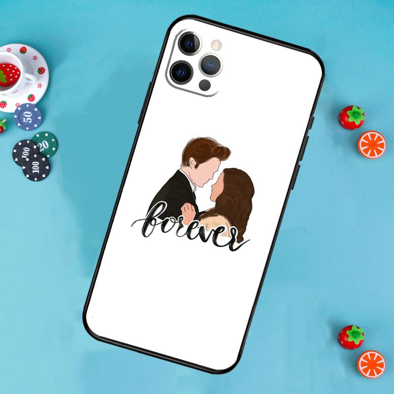 Twilight Edward Cullen Bella Phone Case For iPhone 17 Air 13 16 15 11 12 14 Pro Max 13 12 mini 15 16 Plus 16e Cover Funda