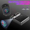 Car Stickers For Alfa Romeo 1/2Pcs Car Door HD Welcome Light Wireless Projector Induction Lamp Auto Accessories For Alfa Romeo G