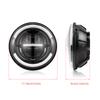 1x 7 Inch 12V Round Motorcycle LED Headlight Hi/Lo Beam DRL Daytime Running Lamp