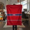 Montreal Canadiens Flannel Blanket, High quality Comfortable for All Seasons, Home Decor, Warmth and Comfort