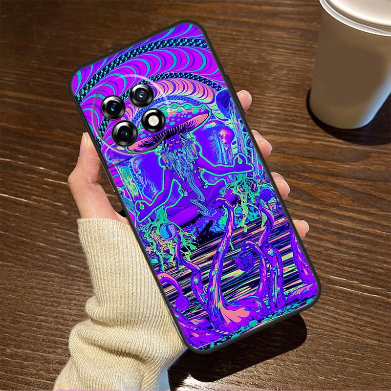 Spiritual Trippy Psychedelic Case For OnePlus 13T 10T 8T 10R 13R 15 R 13 12 11 9 10 Pro Nord CE 5 2 3 4 Lite N20 N30 Cover