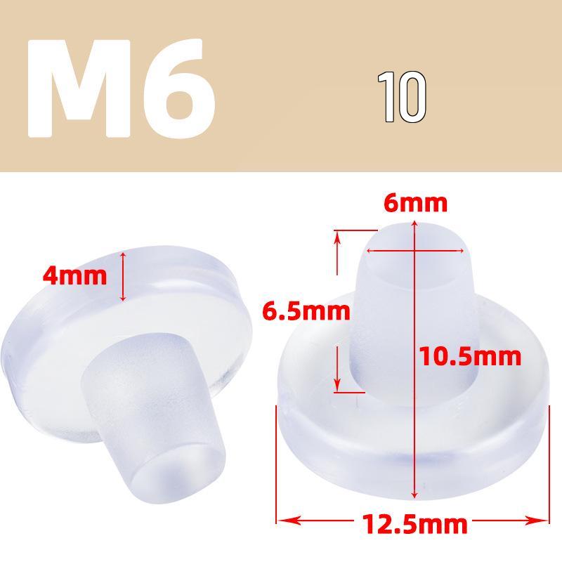 Мебельные силиконовые накладки Jiafubao против скольжения для стульев, столов, табуреток и диванов