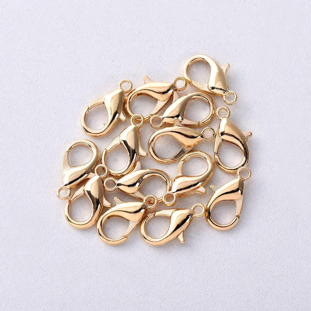 Electroplated Alloy Band with Lobster Clasp Connector for Necklaces, Keychains, Bracelets - DIY Jewelry Accessories