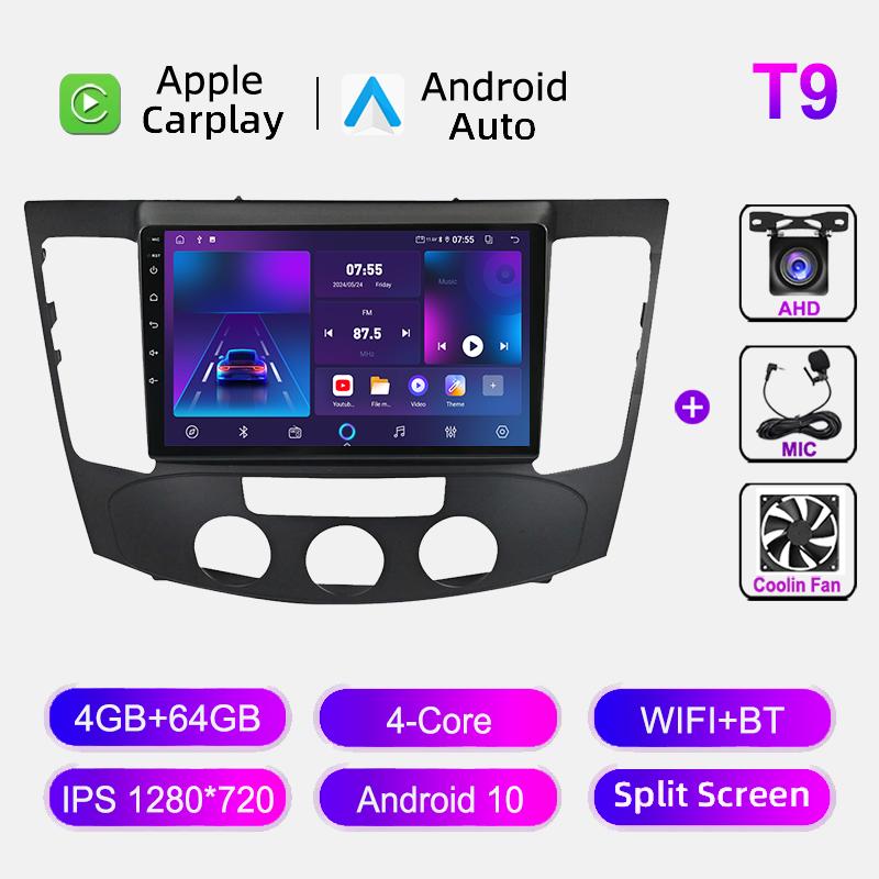 WIFI 4G Car Radio For Hyundai Sonata NF 2008-2010 Autoradio FM RDS Wireless Carplay Multimedia Video Player Head Unit IPS Stereo