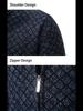 Men's Stand-Up Collar Knitted Cardigan - Thick Ribbed Velvet Sweater for Autumn/Winter (Middle-Aged & Elderly)