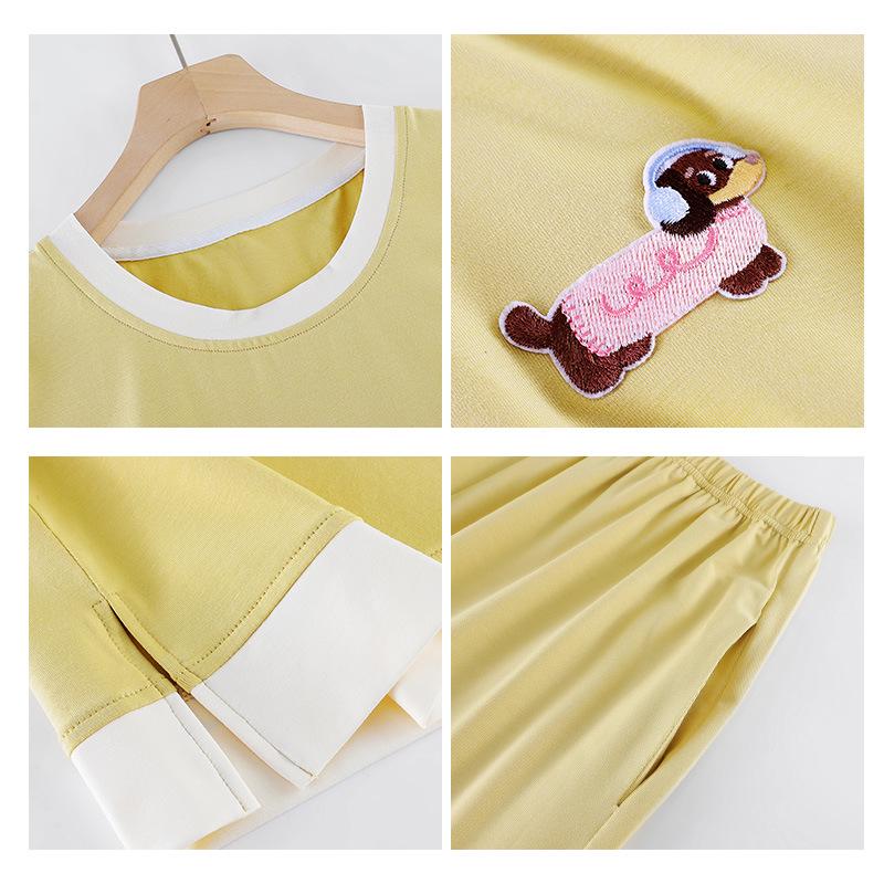 Women's Summer Modal Short Sleeve & Capri Home Set - Plus Size, Casual Ice Silk Cool Feel
