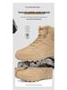 Men's Wear-Resistant Tactical Hiking Boots - Lace-Up, Outdoor Casual, Large Sizes Available