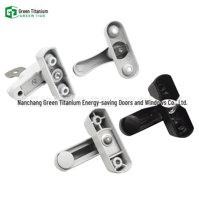 T-Type Lock Sliding Window Handle: Anti-Theft Casement Lock for Plastic and Steel Windows