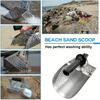 Sand Scoop for Metal Detecting Heavy Duty Metal Detector Beach Finds Scoop Equipment Garden Gadgets Utensils Supplies Sand Scoop