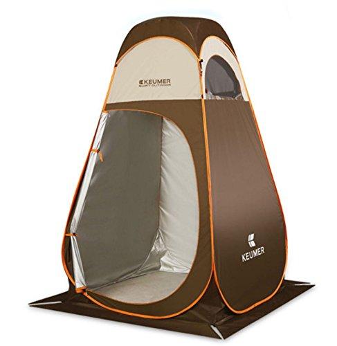 

KEUMER Изменение сопротивления давлению воды Пляж Простая установка в компактной простой палатке Палатка, раскладная палатка, 3000 мм, UPF50+, для купания, душа, туалета,