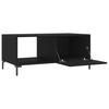  Coffee Table, Black, 90x50x40 Cm, Wood-based Material