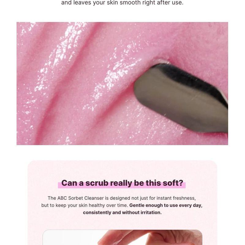 UNLEASHIA - Sorbet Cleanser