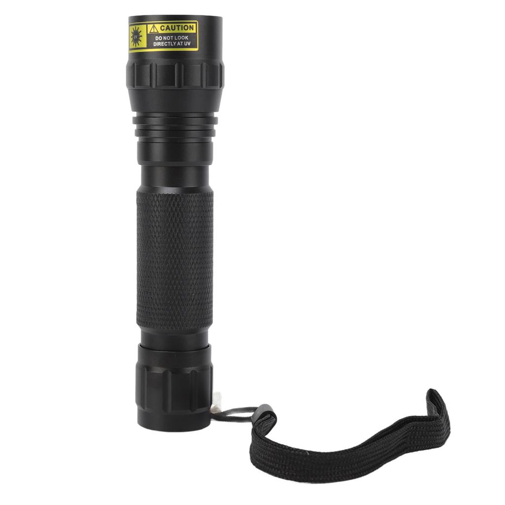 UV Flashlight Professional High Brightness 365nm UV LED Mini Flashlight for Pet Urine Detector Resin Curing