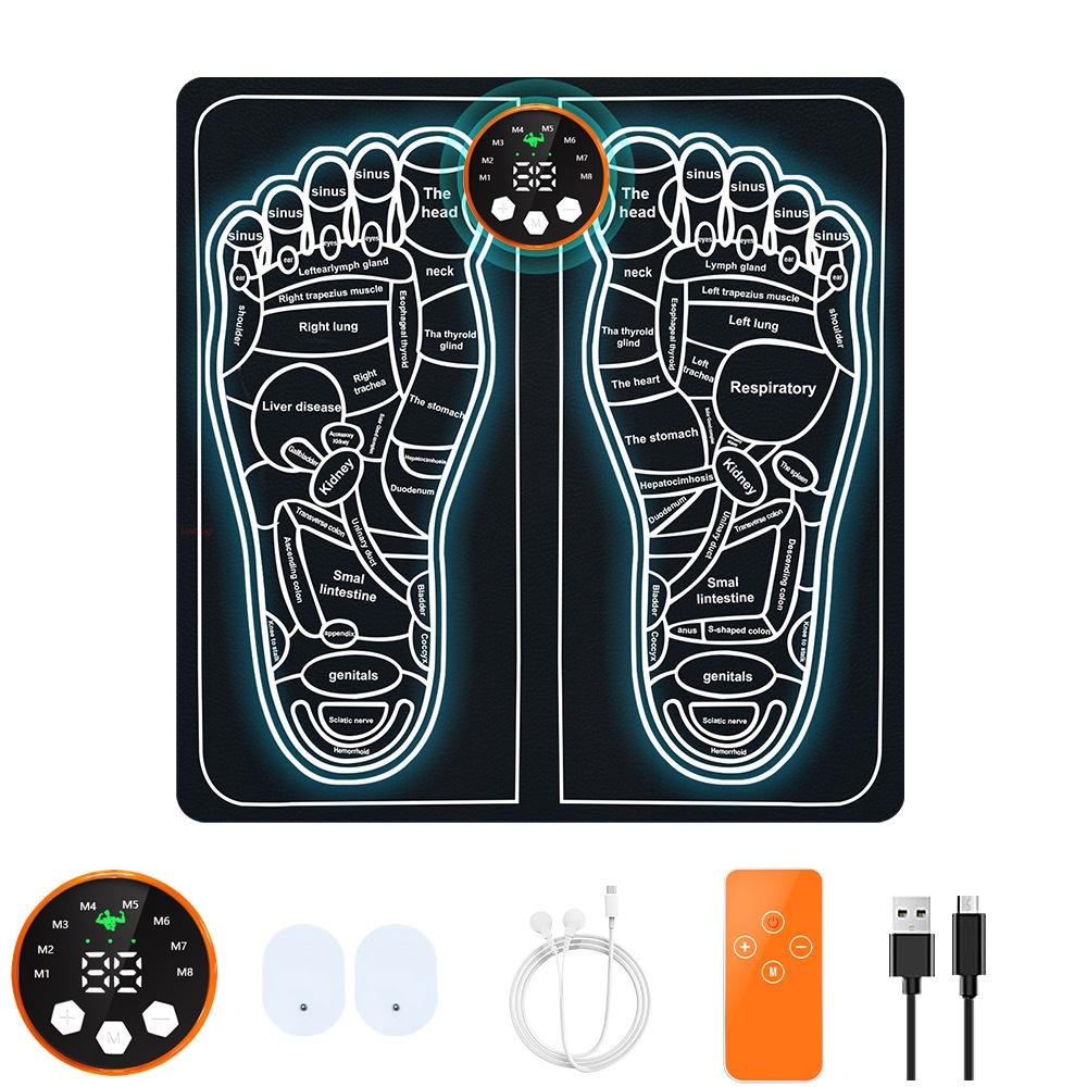 EMS Foot Stimulator Pad – Electric Foot Massager Mat for Plantar Pain Relief, Circulation & Relaxation