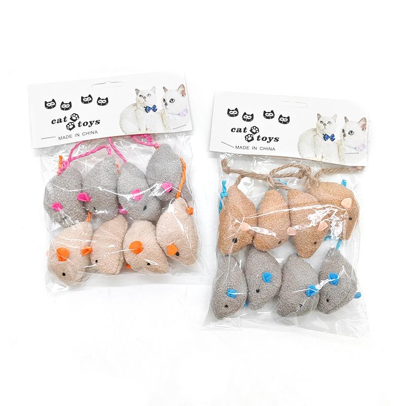 Catnip Toys Cat Toys Little Mouse Style Toys 16pcs