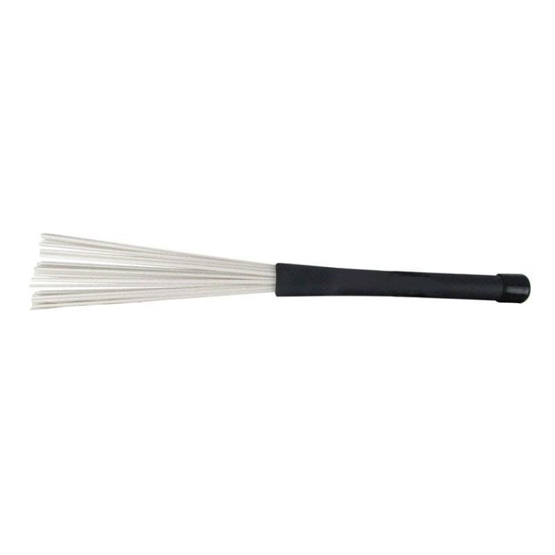 Jazz Drum Brush and Stick Set: Steel Brush & Percussion Accessories