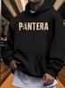 Casual Fleece Hoodie with Print Warm Winter Sweatshirt for Autumn and Winter Outdoor Wear