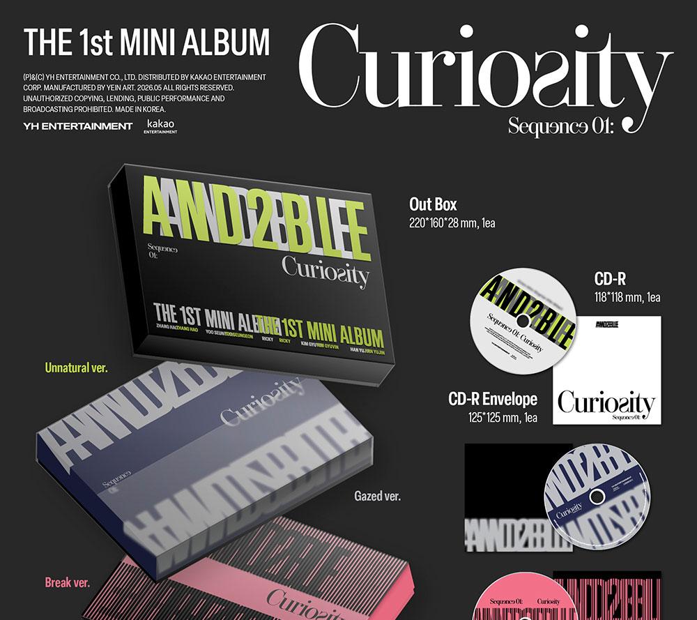 AND2BLE [Sequence 01: Curiosity] 1st Mini Album