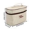 Portable Insulated Lunch Box Storage Bag Waterproof Bento Bags Large Capacity Dustproof Food Thermal Bag For Students