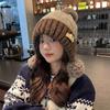 Winter New Plush Knitted Hat Children's Ear Protection Warm Wool Hat Cute Versatile Sweet Cute Cold Hat