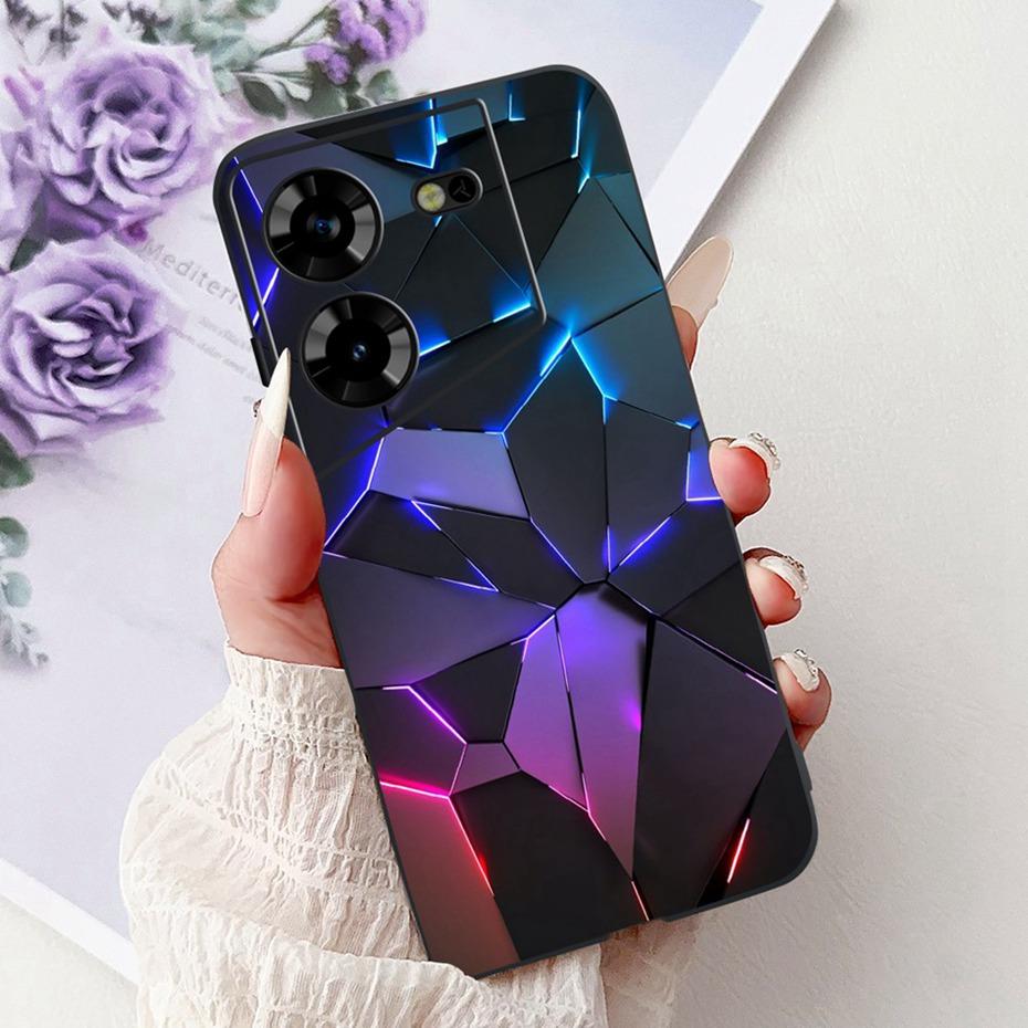 Fashion Painting Case For Tecno Pova 5 5Pro LH7n LH8n Soft Silicone TPU Phone Cases For Tecno Pova 5 Pro Pova5 Covers Bumpers