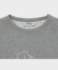 FFEFF STUDIO Face Off Drawing Embroidery Sweatshirt (Melange)