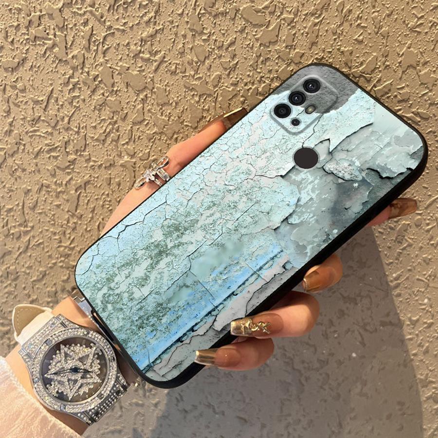 Funda Phone Cover Case for Moto Edge 20 30 X30 Pro S30 Pro Retro Rust Marks