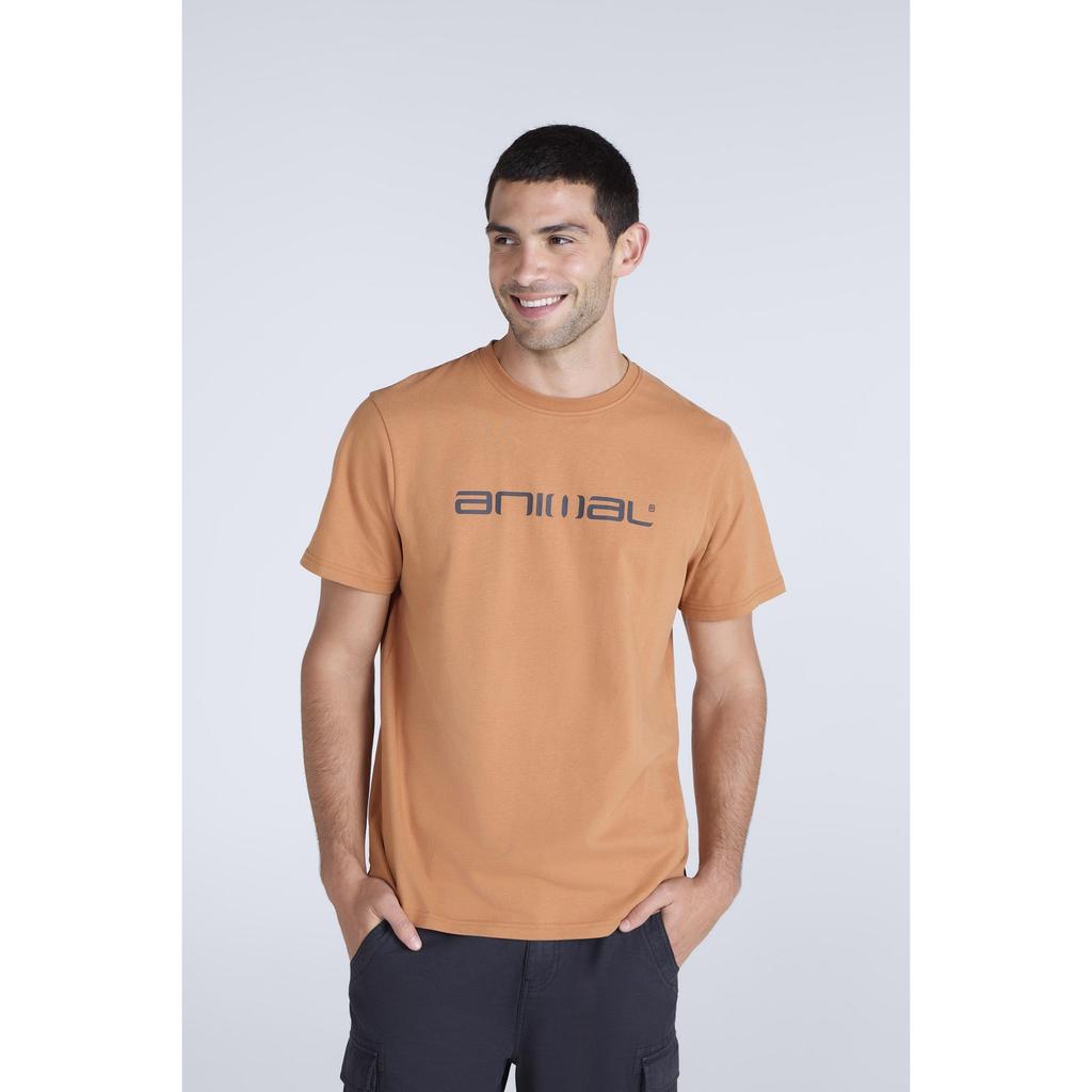 Animal Mens Leon Organic Relaxed Fit T-Shirt